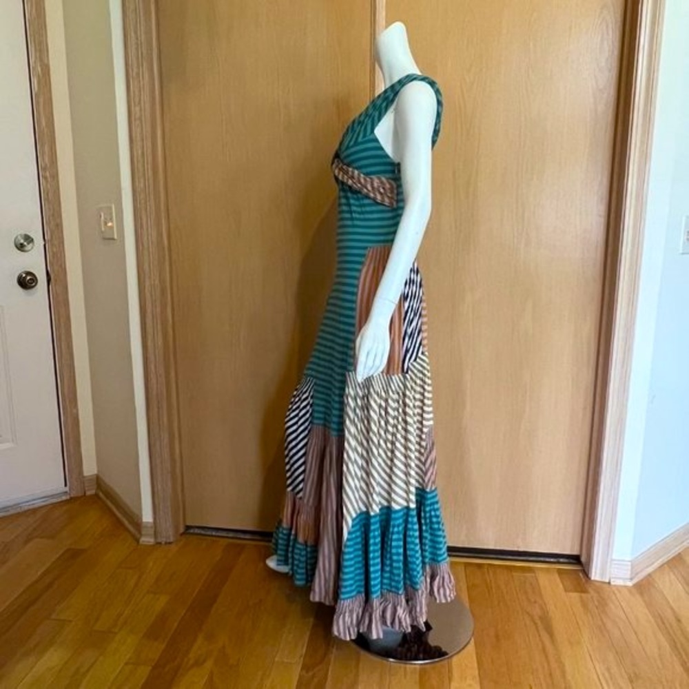NWT Marc Jacobs Draped Knit Patchwork Dress - Picture 4 of 8